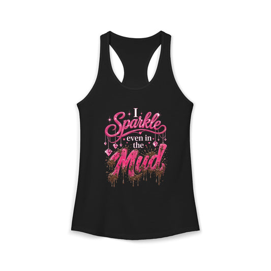 Women's Mud Run Racerback Tank Top – Obstacle Race Workout Shirt