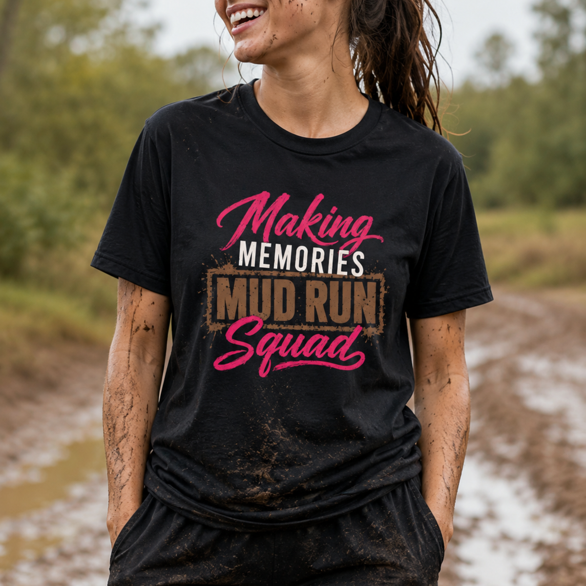 Making Memories Mud Run Squad T-Shirt
