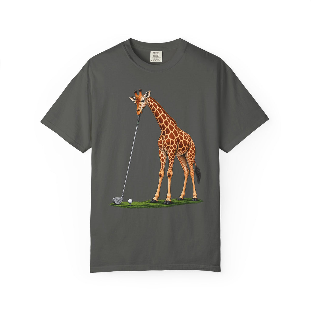Giraffe Playing Golf T-Shirt