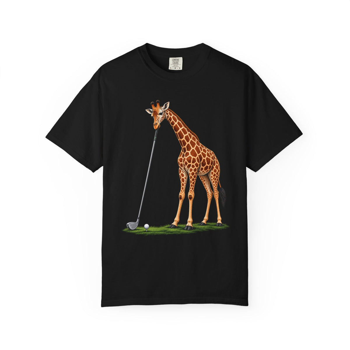 Giraffe Playing Golf T-Shirt
