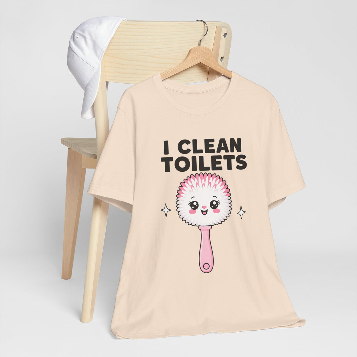 I Clean Toilets Cute Toilet Brush T-Shirt