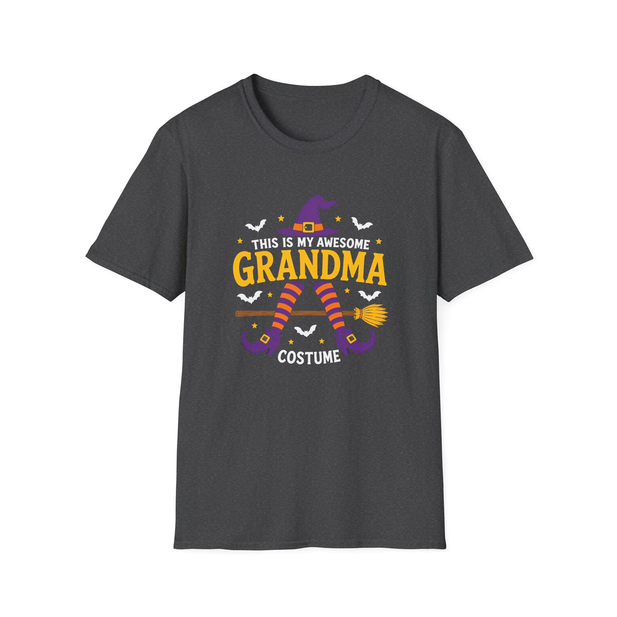 This Is My Awesome Grandma Costume T-Shirt — Halloween Grandma Tee