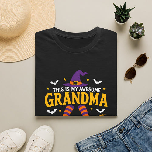 This Is My Awesome Grandma Costume T-Shirt — Halloween Grandma Tee