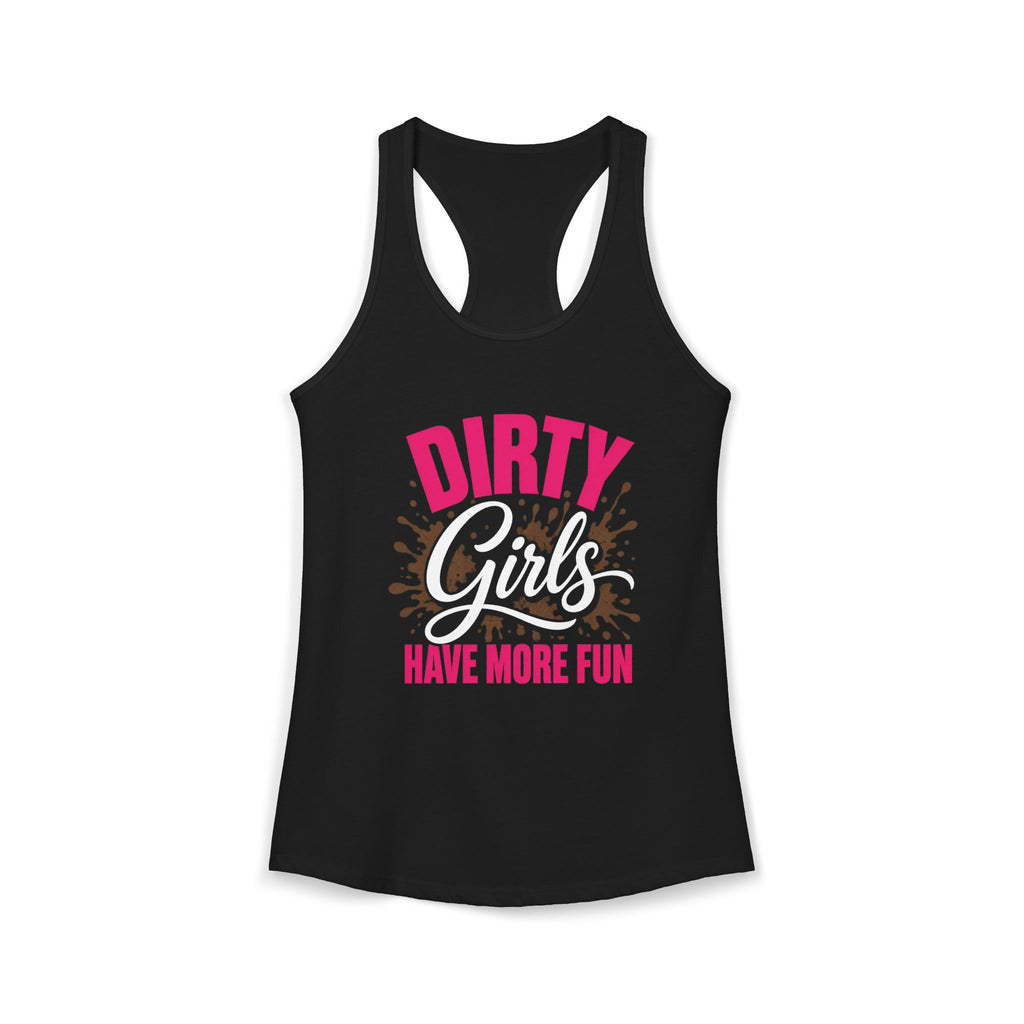 Women's Mud Run Racerback Tank Top – Slim Fit Obstacle Race Tank