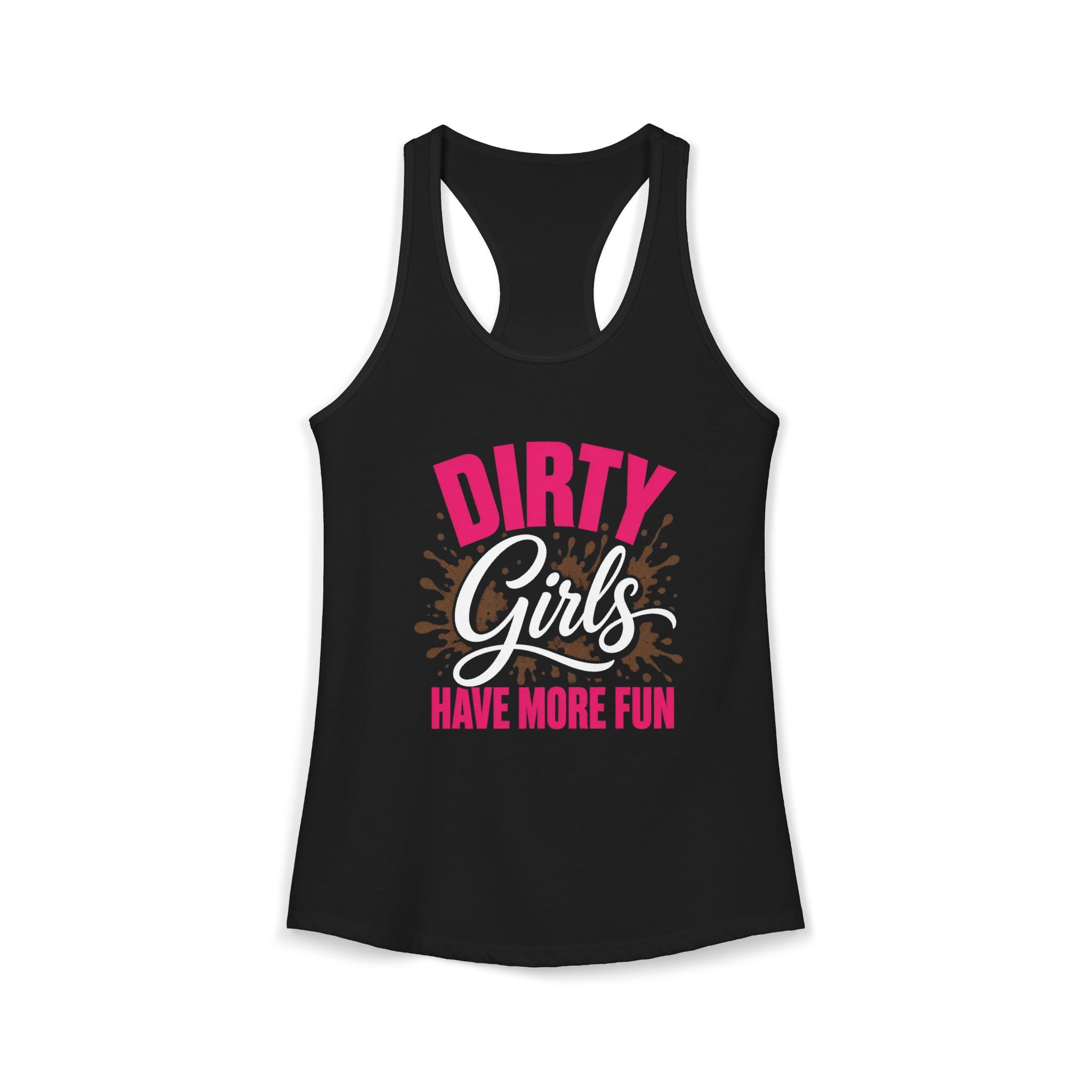 Women's Mud Run Racerback Tank Top – Slim Fit Obstacle Race Tank