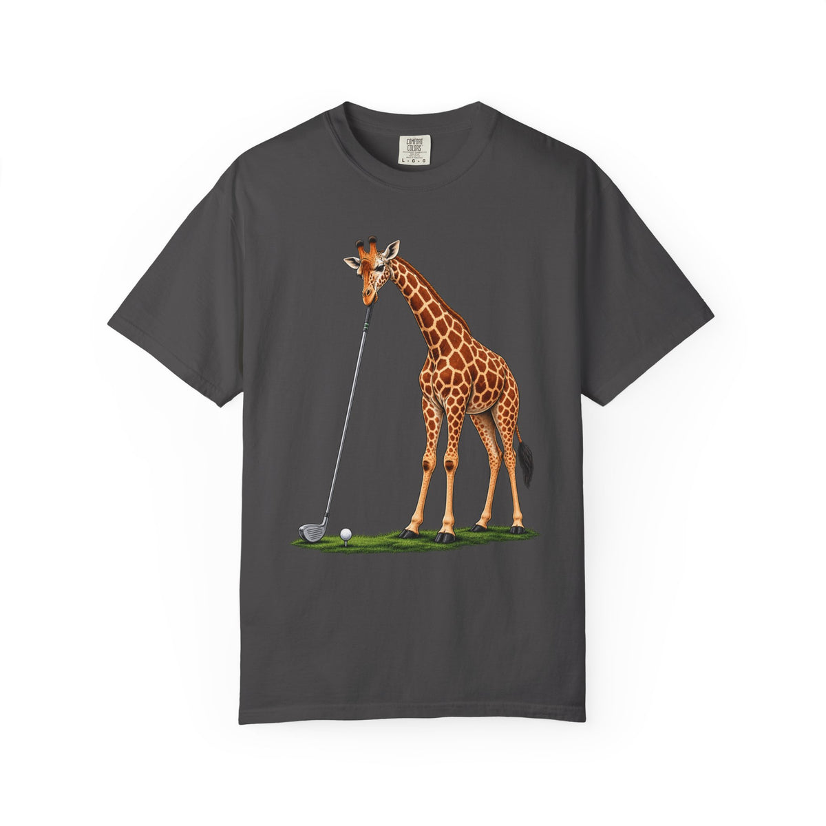 Giraffe Playing Golf T-Shirt