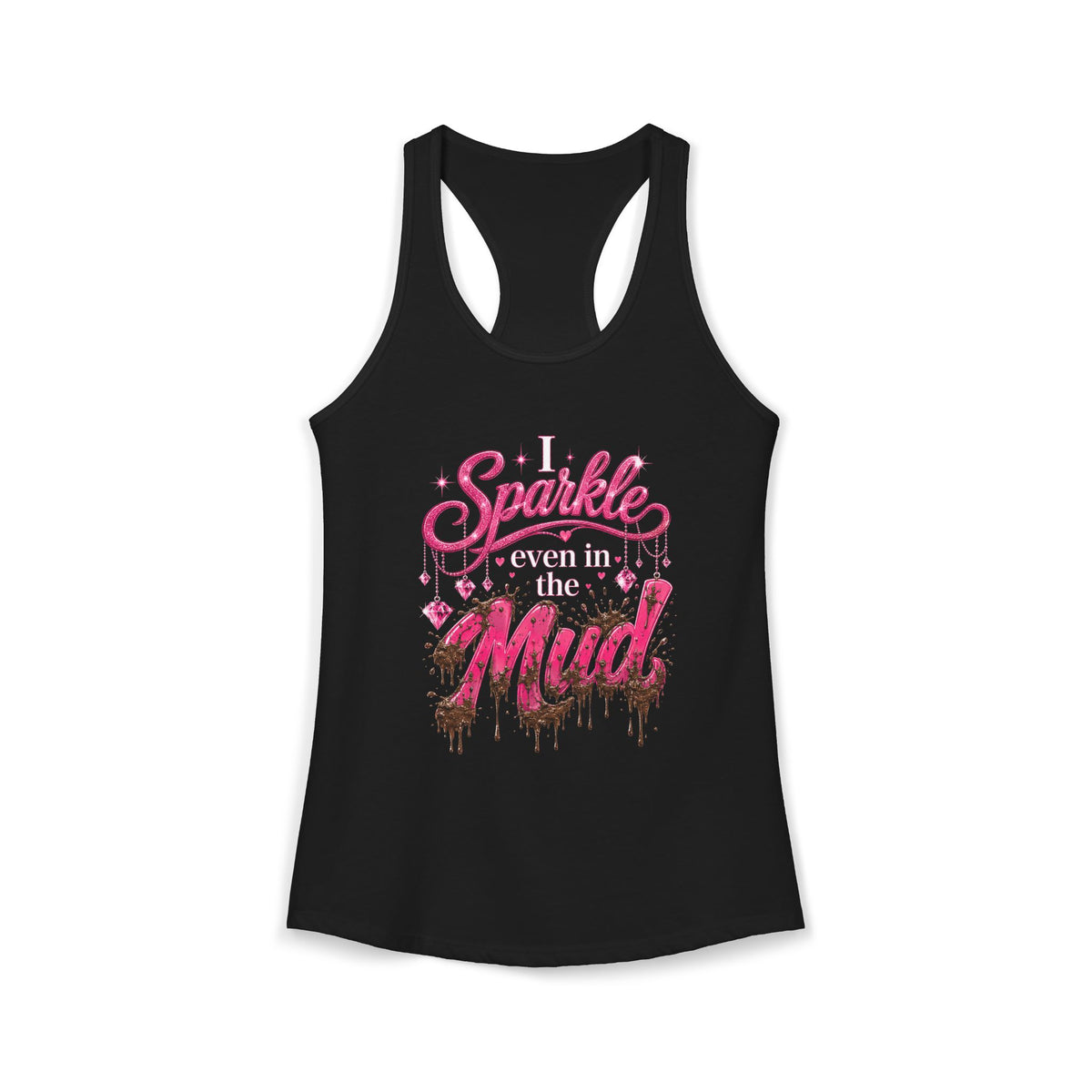 Women's Mud Run Racerback Tank Top – Obstacle Race Workout Shirt