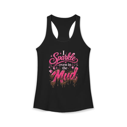 Women's Mud Run Racerback Tank Top – Obstacle Race Workout Shirt