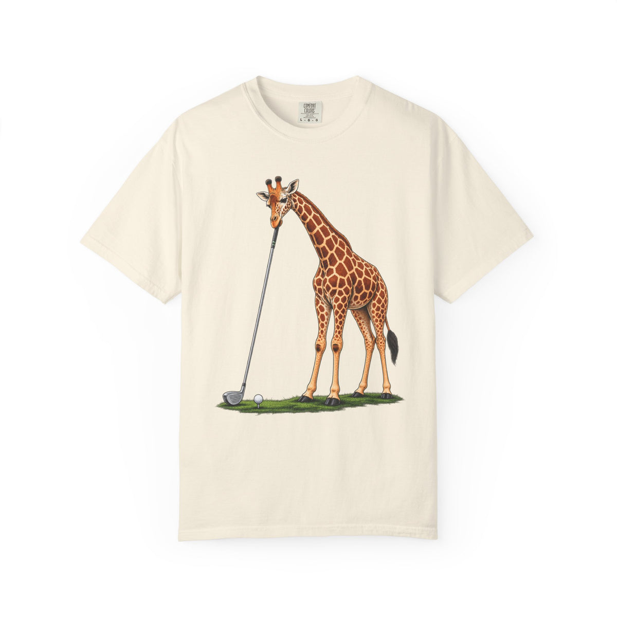 Giraffe Playing Golf T-Shirt