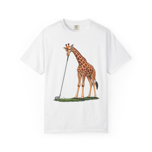 Giraffe Playing Golf T-Shirt
