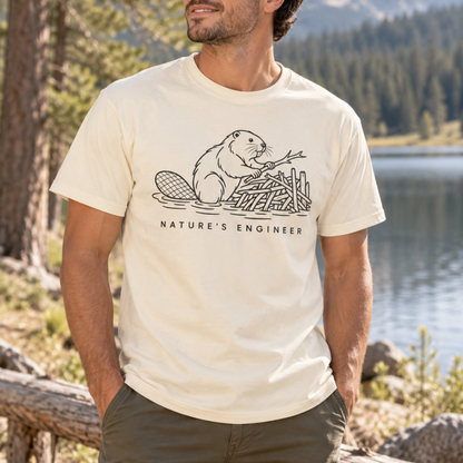 Beaver 'Nature's Engineer' T-Shirt