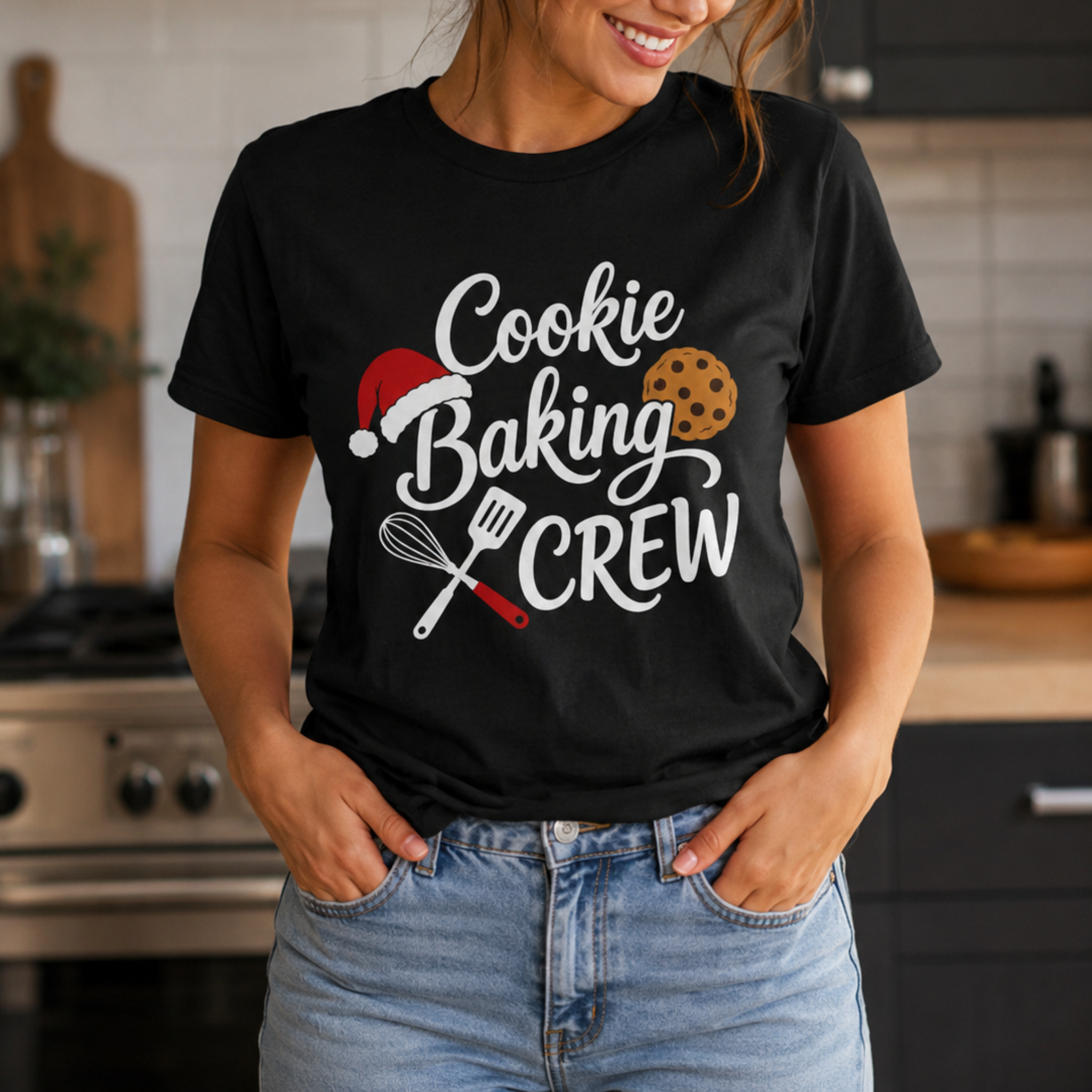 Cookie Baking Crew T-Shirt – Christmas Baking Tee